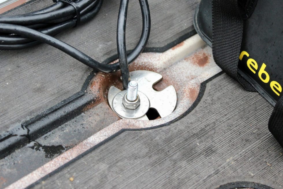 DIY Scupper Transducer Mount Jackson Kayak