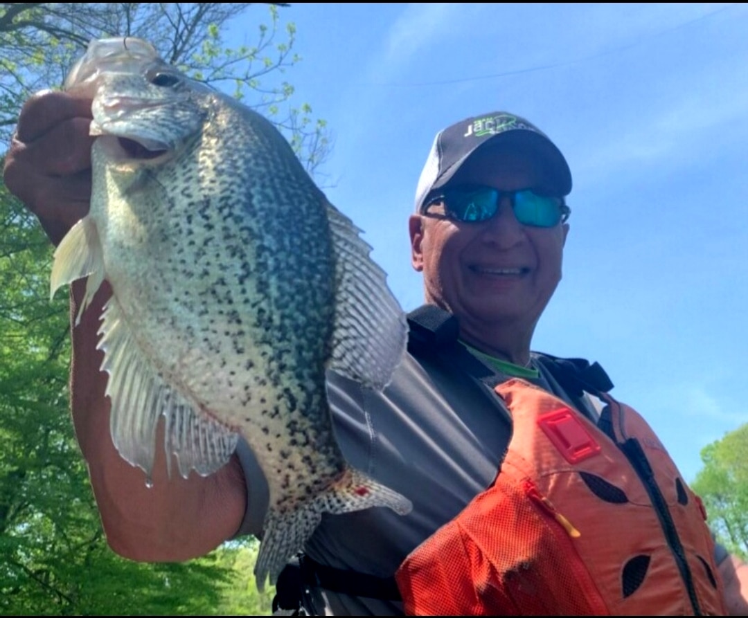 CRAPPIE ALWAYS Give Me TROUBLE In This CREEK ‼️ Kayak CRAPPIE