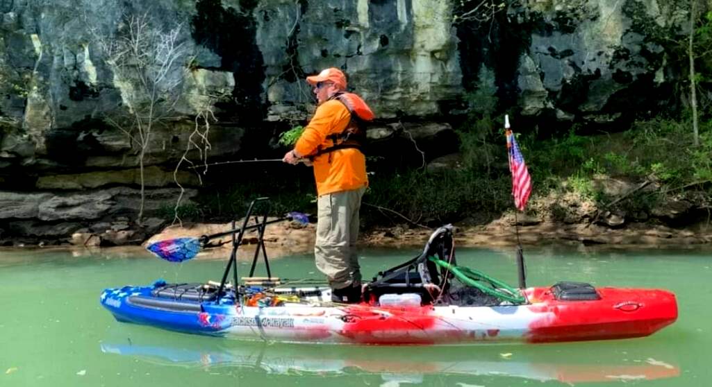 Cold Water Kayak Catches Jackson Kayak